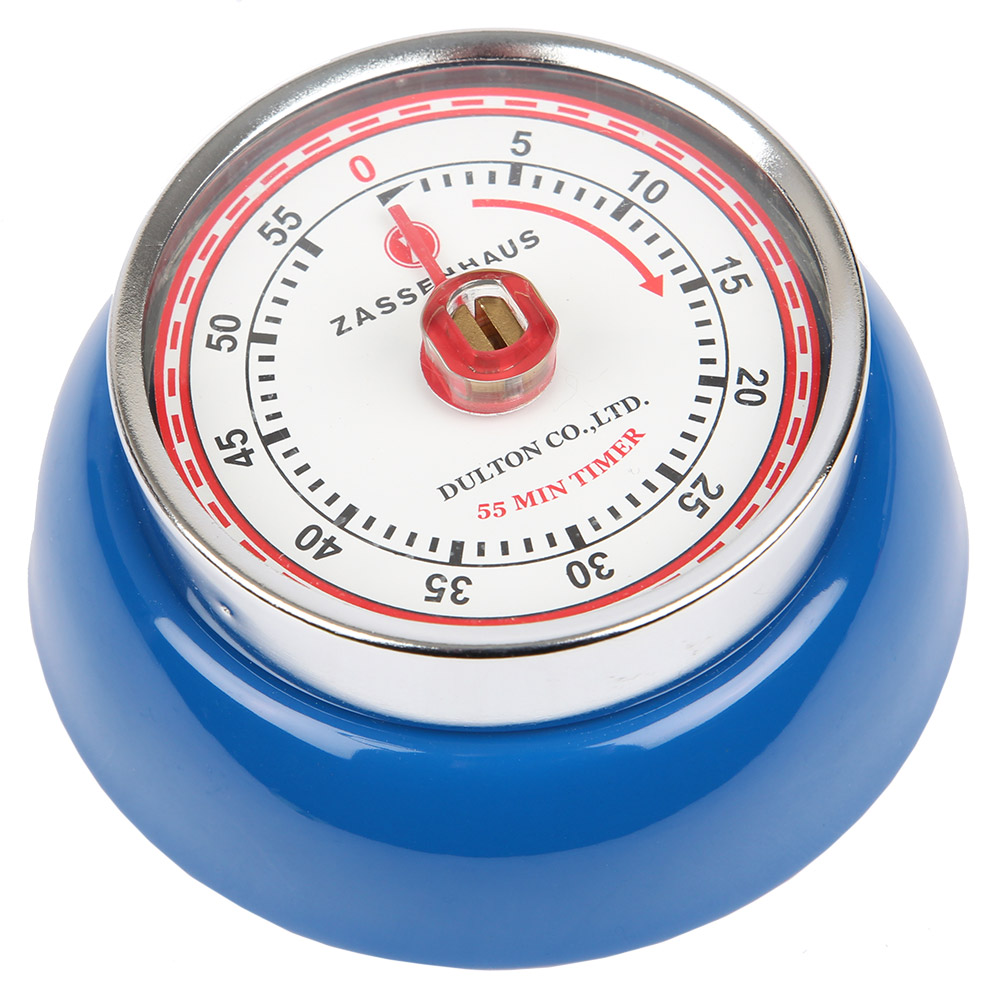 Zassenhaus Kitchen Timer Speed Royal Blue 7cm